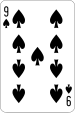 9 of spades