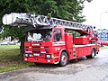 瑞典消防的云梯车