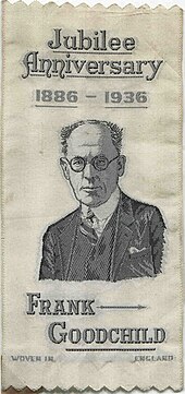silk portrait of a man wearing spectacles