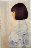 《侄女海伦·克里姆特肖像》，1898年