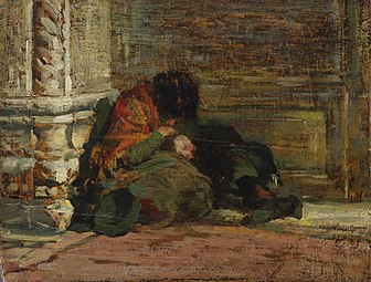 Study for Abbandonati, 1875.