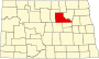 Benson County map