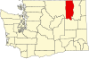 标示出费里县位置的地图