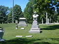 Oliver P. Morton's grave