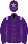 Purple, Mauve epaulets and star on cap