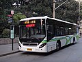 中国上海市的申沃客车 SWB6128V8LF 单层公共汽车