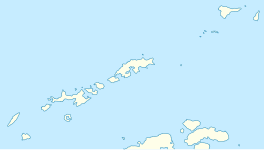 Map showing the location of Treskavets Glacier