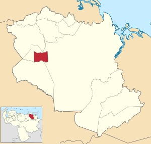 Location in Monagas