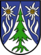 Coat of arms of Au in Austria.