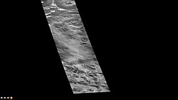 火星勘测轨道飞行器背景相机拍摄的菲利普斯陨击坑