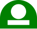 A white rectangle and a white circle, both on a green background with a domed top.