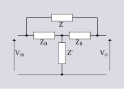 桥接式T型电路（英语：Bridged T circuit）