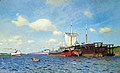 Fresh Wind. Volga by Isaac Levitan. 1895. (1600×975 pixels, 293 KB)