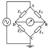 交流电桥电路图。