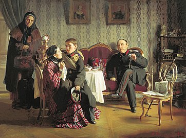 Parting (1872), Tretyakov Gallery