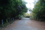 Road to Budharaja Hill-top