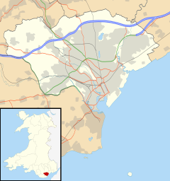 Mynachdy is located in Cardiff