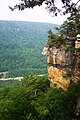 New River Gorge, Section of the cliff at Endless Wall cliff