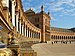 Curved colonnade of the Plaza de España