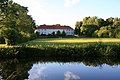 Manor house and pond