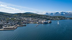 Waterfront of Harstad