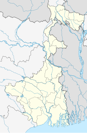 Map showing the location of Mahananda Wildlife Sanctuary
