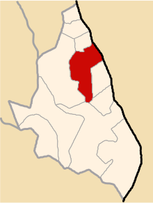 Location of San Salvador de Quije in the Sucre province