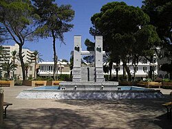 A central park in Misrata