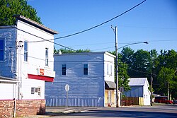 Businesses along Cross Street