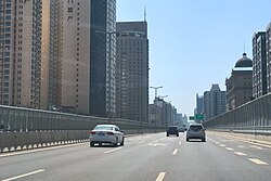 农业快速路辖区内路段街景