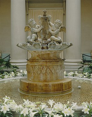 Putti Playing with a Lyre, 1672–73, Washington, National Gallery of Art