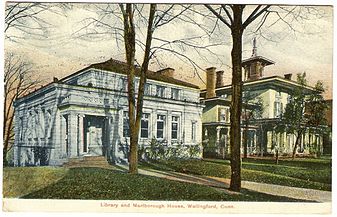 图书馆和马尔堡之家，1909年