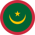 毛里塔尼亞伊斯蘭空軍（英語：Mauritania Islamic Air Force）國籍標誌