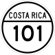 National Secondary Route 101 shield}}