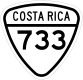 National Tertiary Route 733 shield}}