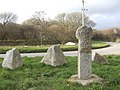 Fig. b9: a cross beside the road from Constantine to Penryn