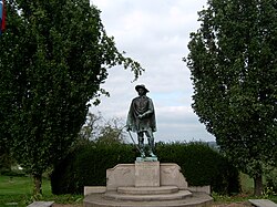 George Armstrong Custer monument in New Rumley