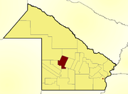 Location of Independencia Department within Chaco Province