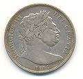 Half crown of George III, 1816