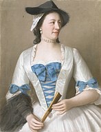 Jeanne-Elisabeth de Sellon, ca. 1746, pastel on parchment