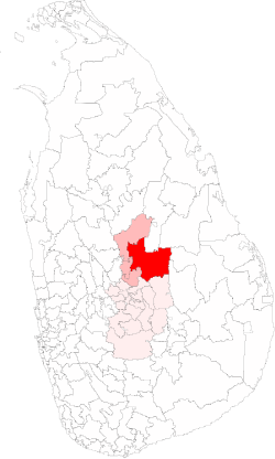 Location of Laggala