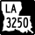 Louisiana Highway 3250 marker