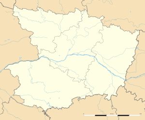 沙蘭拉波特里在曼恩-盧瓦爾省的位置