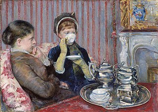 Mary Cassatt, Tea, 1880