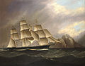 The clipper ship Ocean Telegraph (1858) South Street Seaport Museum