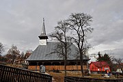 Wooden church in Pădureni