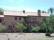 The Rancho Joaquina House was built in 1900 and is located at 4630 E. Cheery Lynn Rd.. Listed in the National Register of Historic Places in 1984. Reference number 84000786 (NRHP).