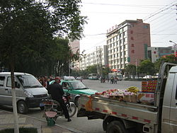 A street in Ping'an District