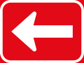 One-way roadway