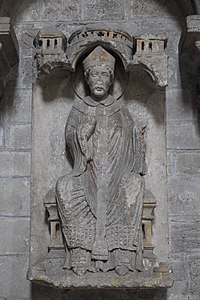 Sculpture of Thomas Becket (c. 1180), north ambulatory